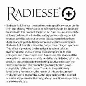 Radiesse Lifting & Volume Filler Radiesse Lifting & Volume Filler