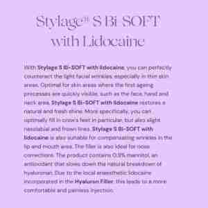 Stylage S Lidocaine Bisoft