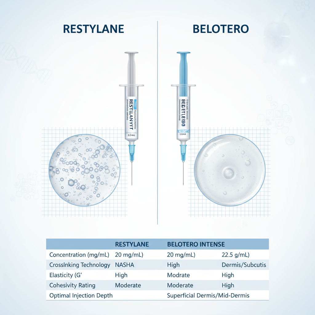 Restylane vs Belotero Clinical Comparison